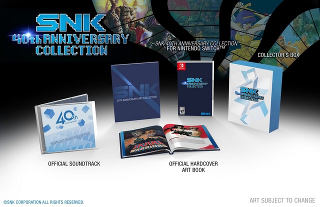《SNK 40周年收藏版》夏季登陆Switch