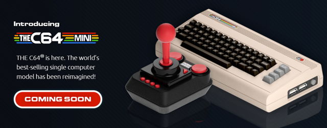Commodore 64宣布推出迷你复刻版