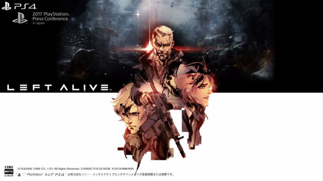 SE曝光新游戏《LEFT ALIVE》