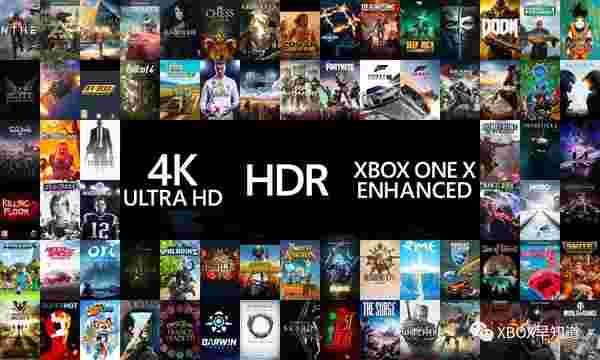 Xbox One X 4K画质优化游戏名单公布