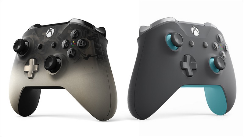 微软公布两个新Xbox手柄：幻影黑和灰蓝