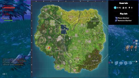 游戏体验：Fortnite地图在游戏奖励期间添加了块