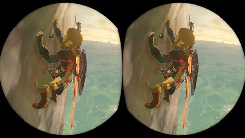 游戏推荐：塞尔达传说野性之息的VR更新并不是VR 但它是一种有趣的新游戏方式