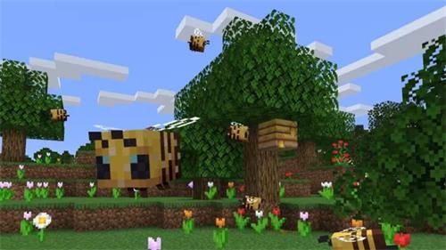 “游戏试玩：Minecraft最新的Java更新1.15正在与蜜蜂嗡嗡作响