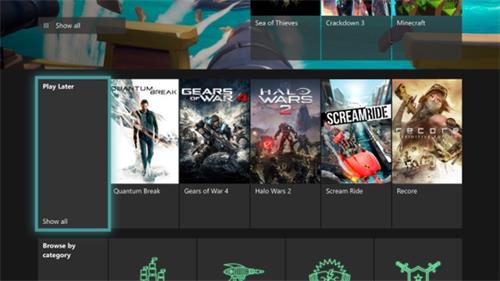 “游戏试玩：Xbox在新的控制台更新中为Xbox Games Pass添加了Play Later功能