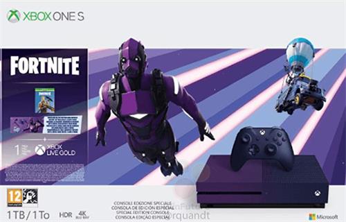 游戏百科：新泄漏显示 微软即将推出紫色Fortnite Xbox One S